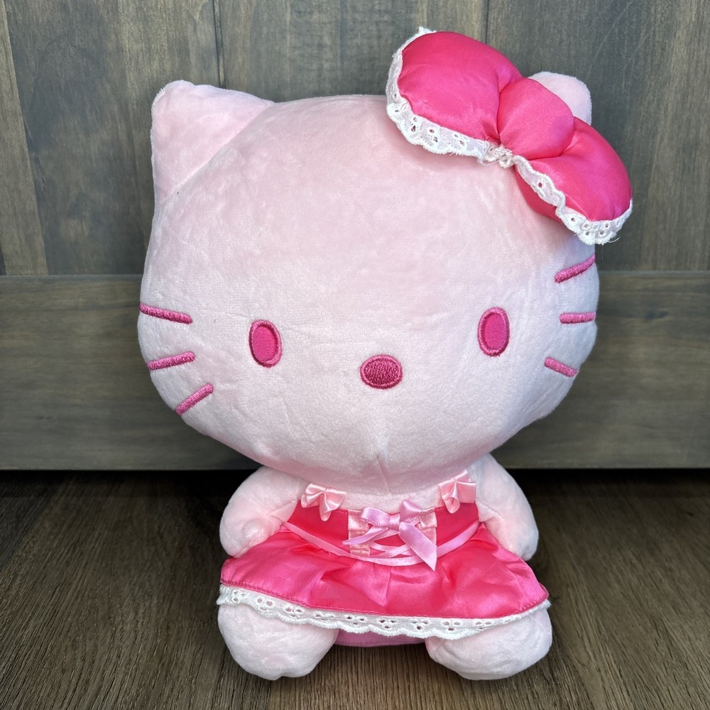 Hello‎ Kitty Friends 12" Pretty in Pink Monochrome Plush 2024